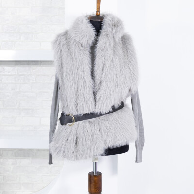 KEMERLİ KÜRK YELEK